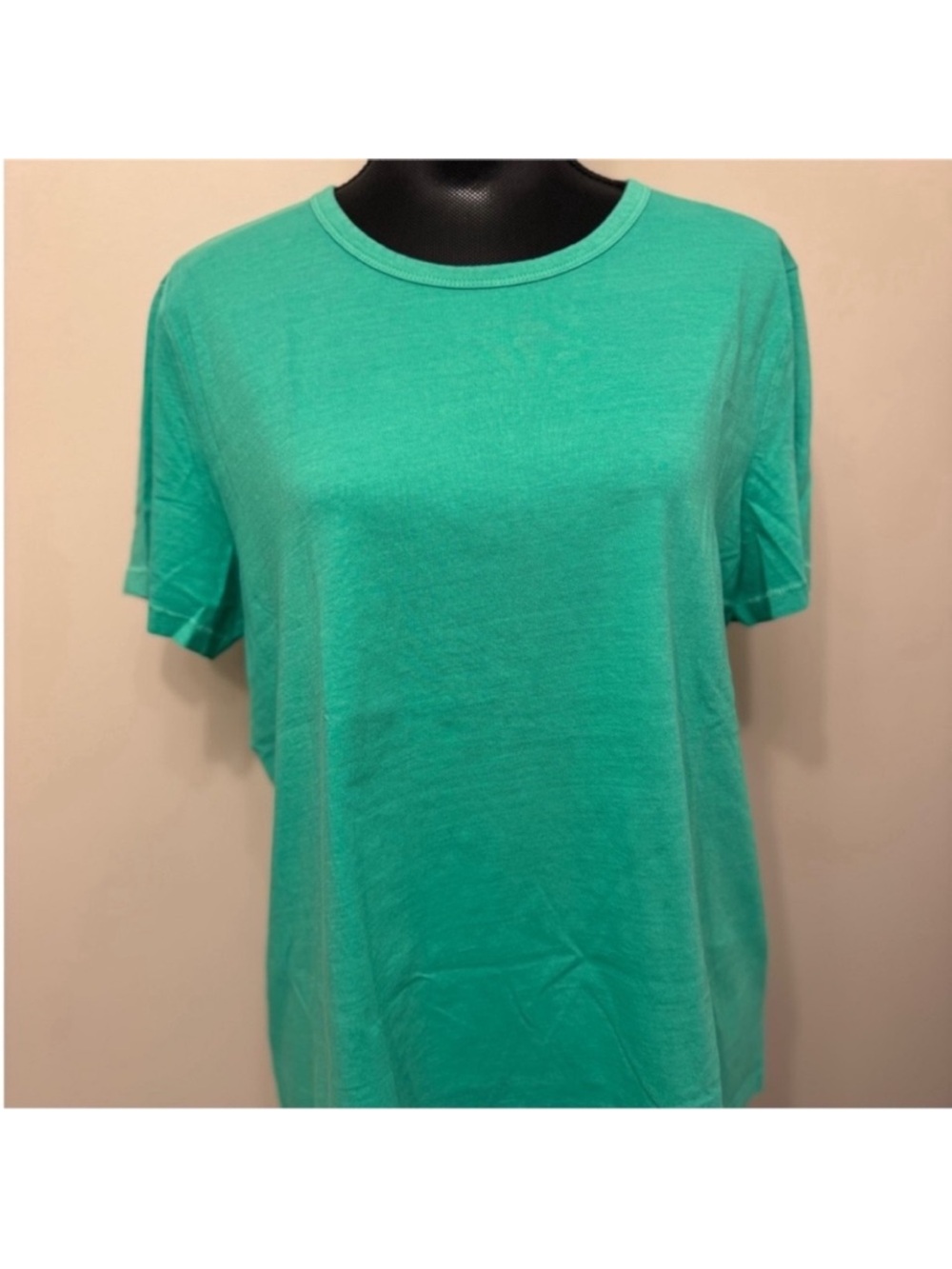 NWT GAP Women’s Short Sleeve Organic Cotton Green Crewneck Tee M